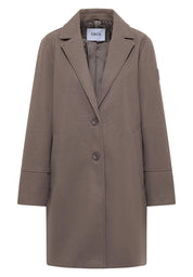 Kurzmantel - 16543 mushroom taupe - Braun