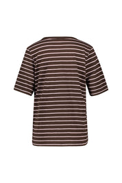 T-Shirt Regular Fit aus Bio-Baumwolle - 27493 macchiato brown - Braun