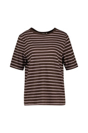 T-Shirt Regular Fit aus Bio-Baumwolle - 27493 macchiato brown - Braun