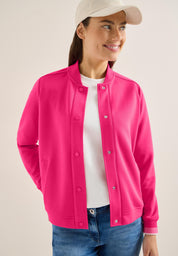 Blouson in College-Optik - 17492 beetroot pink - Pink