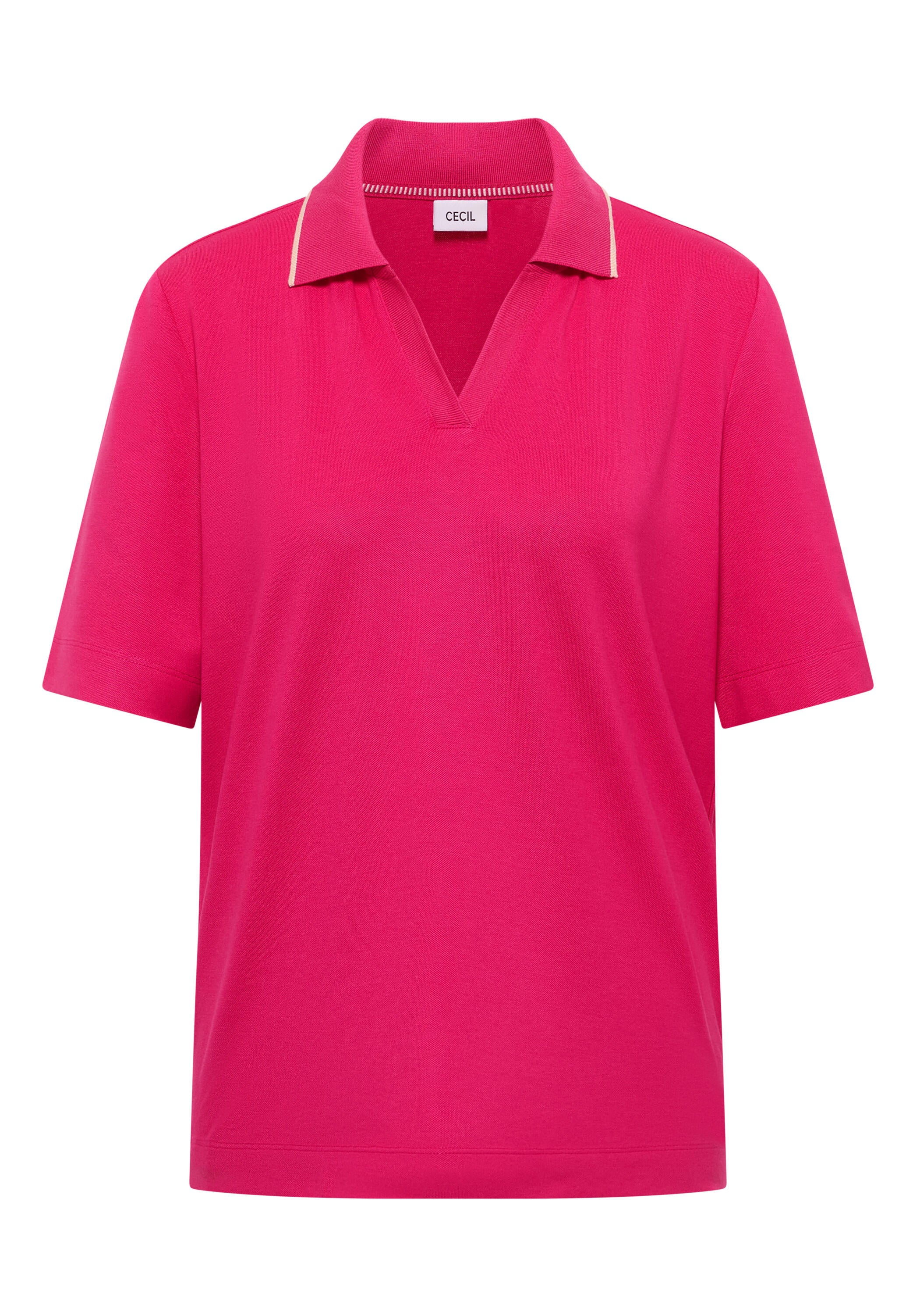 Poloshirt aus Baumwollmix - 17492 beetroot pink - Pink