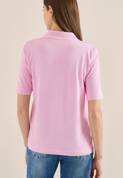 Poloshirt aus Baumwollmix - 17600 light blush rose - Rosa