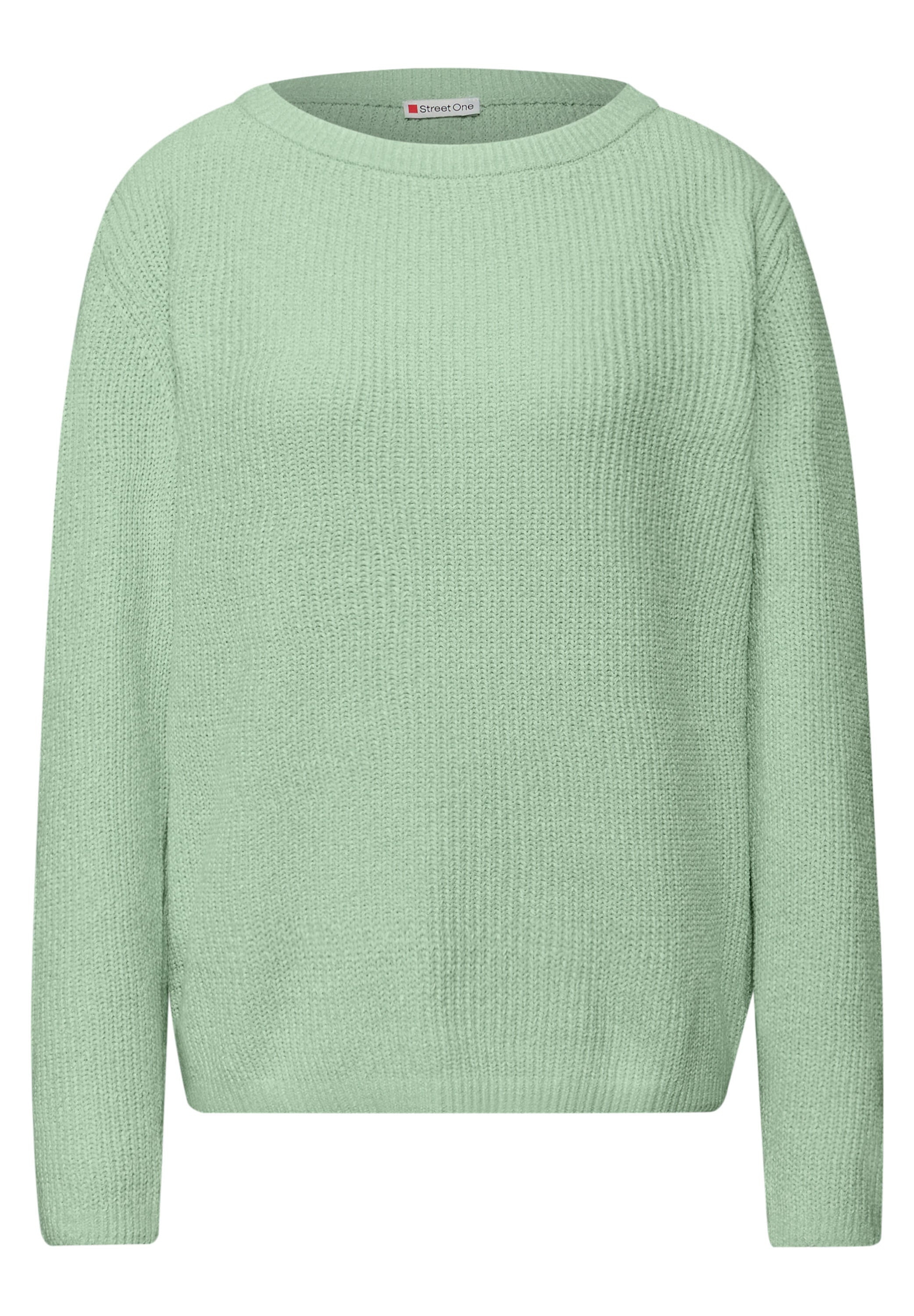 Strickpullover CHENILLE - 17302-pale mint green - Grün