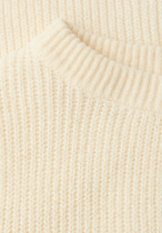 Strickpullover CHENILLE - 16351-soft beige - Creme