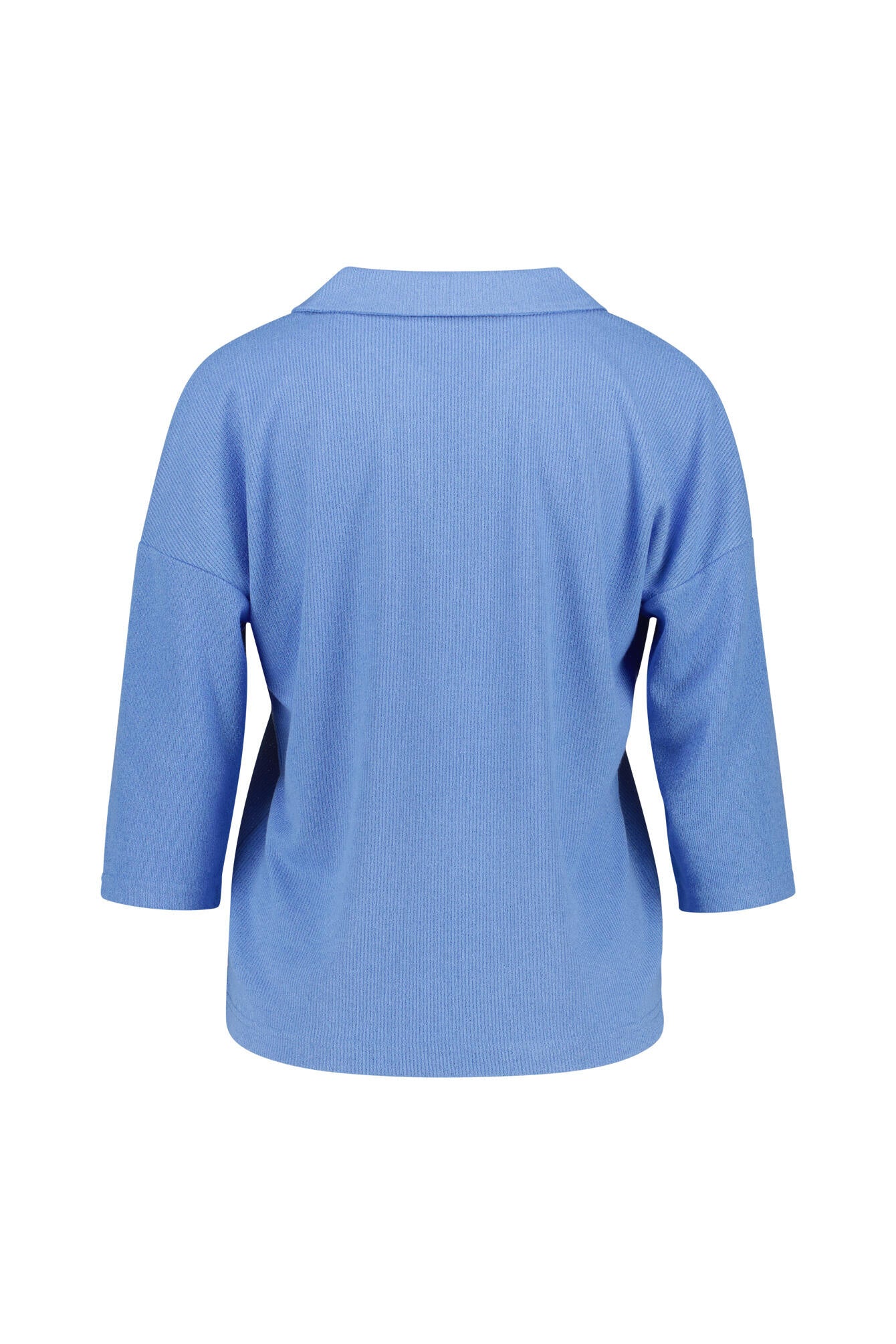 Langarmshirt aus Viskose - 17453-bonnet blue - Blau