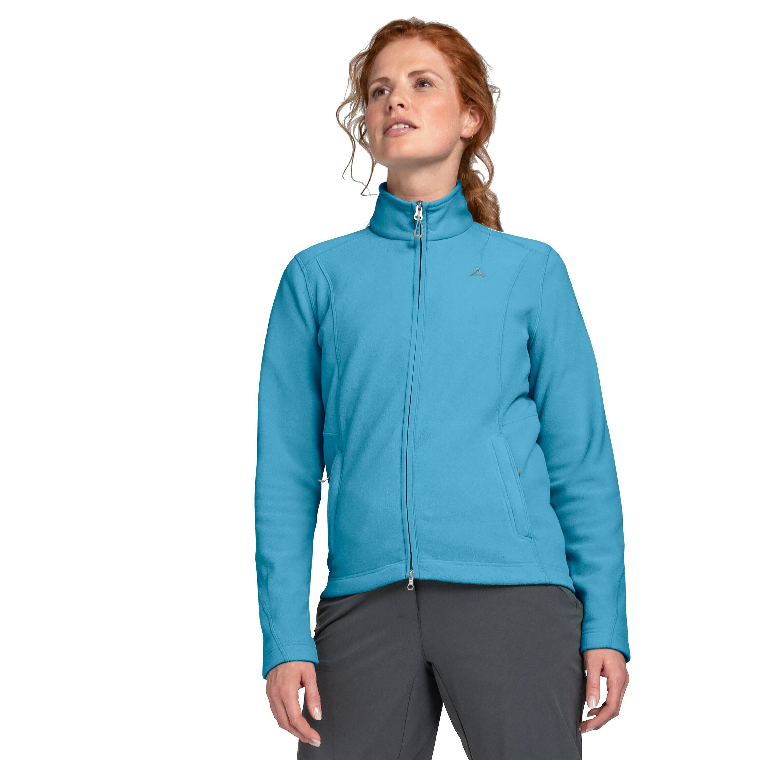 Fleecejacke aus recyceltem Polyester - 8225-isolablue - Blau