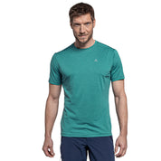 Funktionsshirt mit Rundhalsausschnitt - 6755-teal - Blau