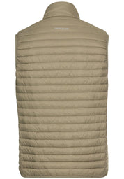 Weste mit horizontaler Steppung - 31-Khaki - Khaki