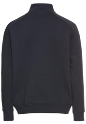 Sweatjacke aus Baumwollmix - 48-Dark Navy - Blau