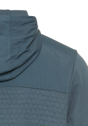 Sweatshirtjacke aus Baumwollmix - 47-Tinted Blue - Blau