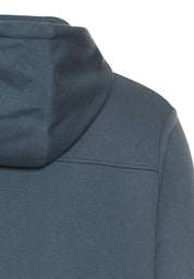 Sweatshirtjacke aus Baumwollmix - 47-Tinted Blue - Blau