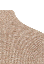 Strickjacke aus Baumwollmix - 11-Oatmeal - Beige