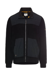 Strickjacke aus Baumwollmix - 88-Asphalt - Schwarz