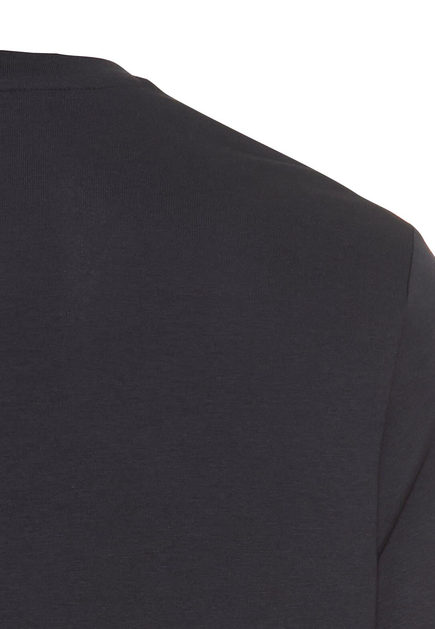 Langarmshirt aus Baumwollmix - 48-Dark Navy - Blau