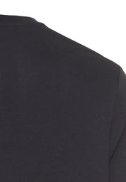 Langarmshirt aus Baumwollmix - 48-Dark Navy - Blau