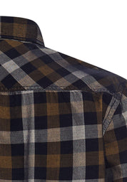 Freizeithemd Regular Fit - 27-Dark Brown - Braun