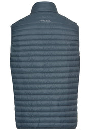 Weste mit horizontaler Steppung - 46-Tinted Blue - Blau