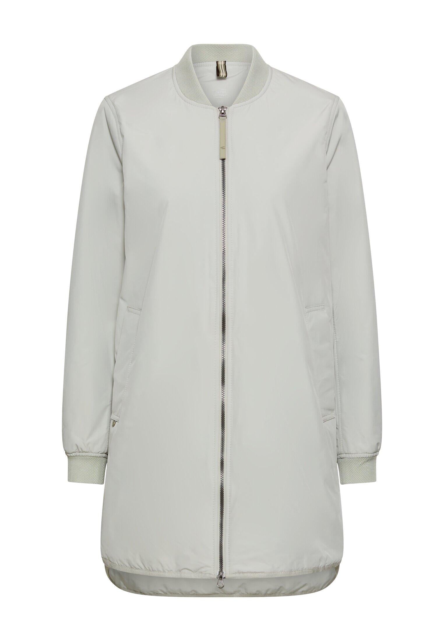 Blouson-Jacke Long Fit - 35-Light Sage - Grau