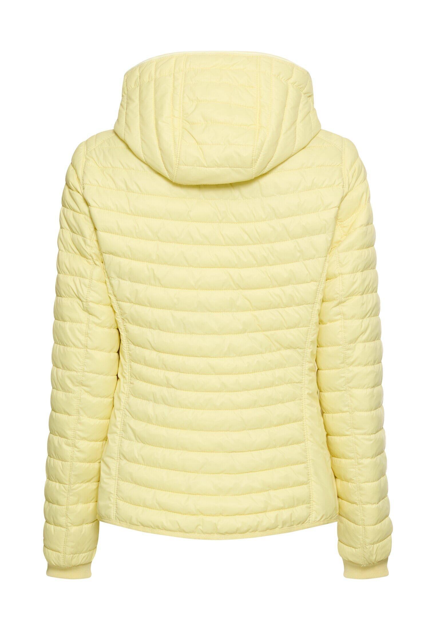 Steppjacke mit abnehmbarer Kapuze - 61-Lemon - Gelb