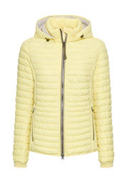 Steppjacke mit abnehmbarer Kapuze - 61-Lemon - Gelb