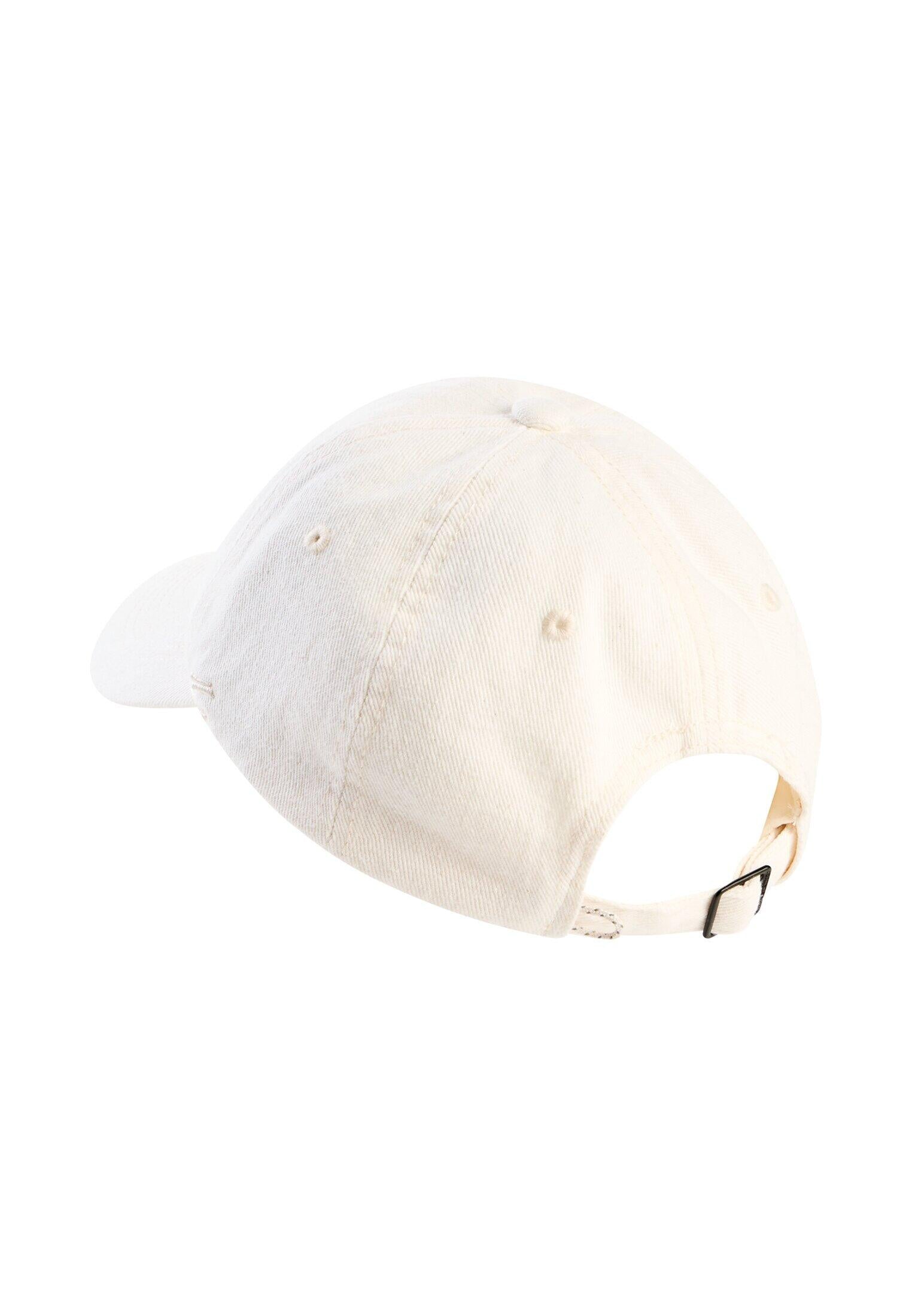 Cap aus Baumwolle - 01-Milkwhite - Weiß