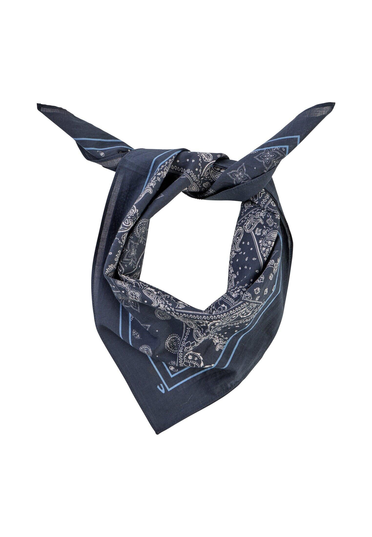 Bandana aus Baumwolle - 49-Dark Blue - Blau