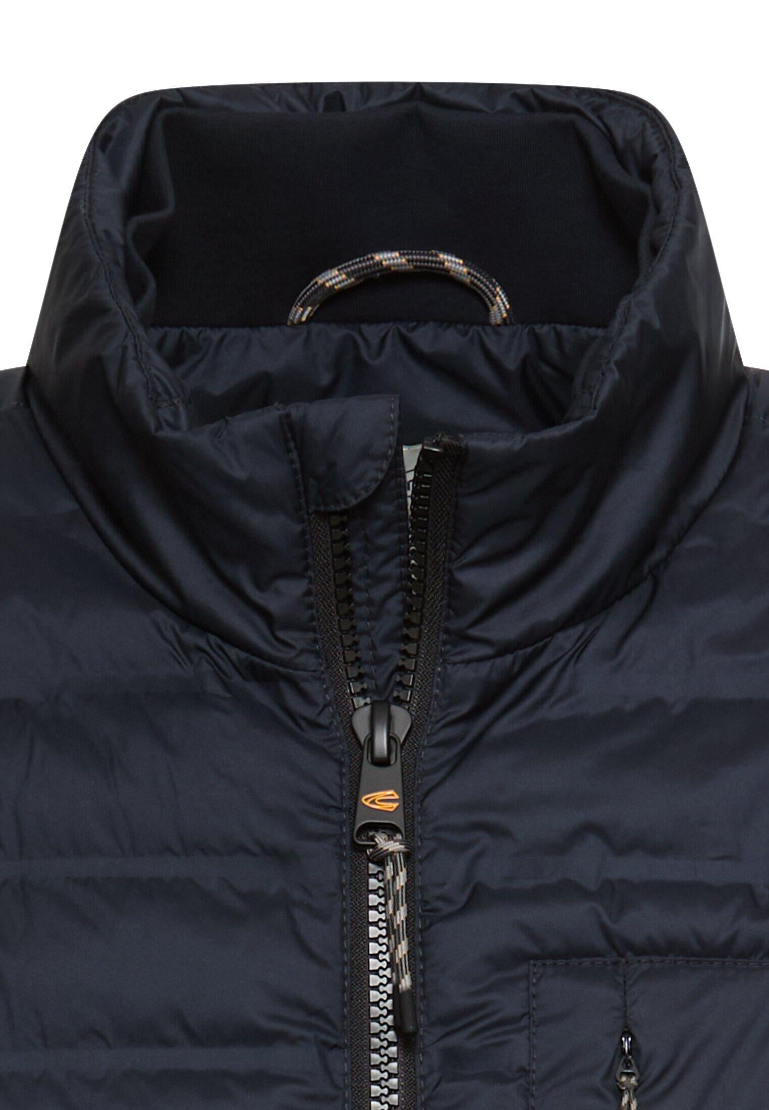 Steppjacke mit Stehkragen - 48-Dark Navy - Blau