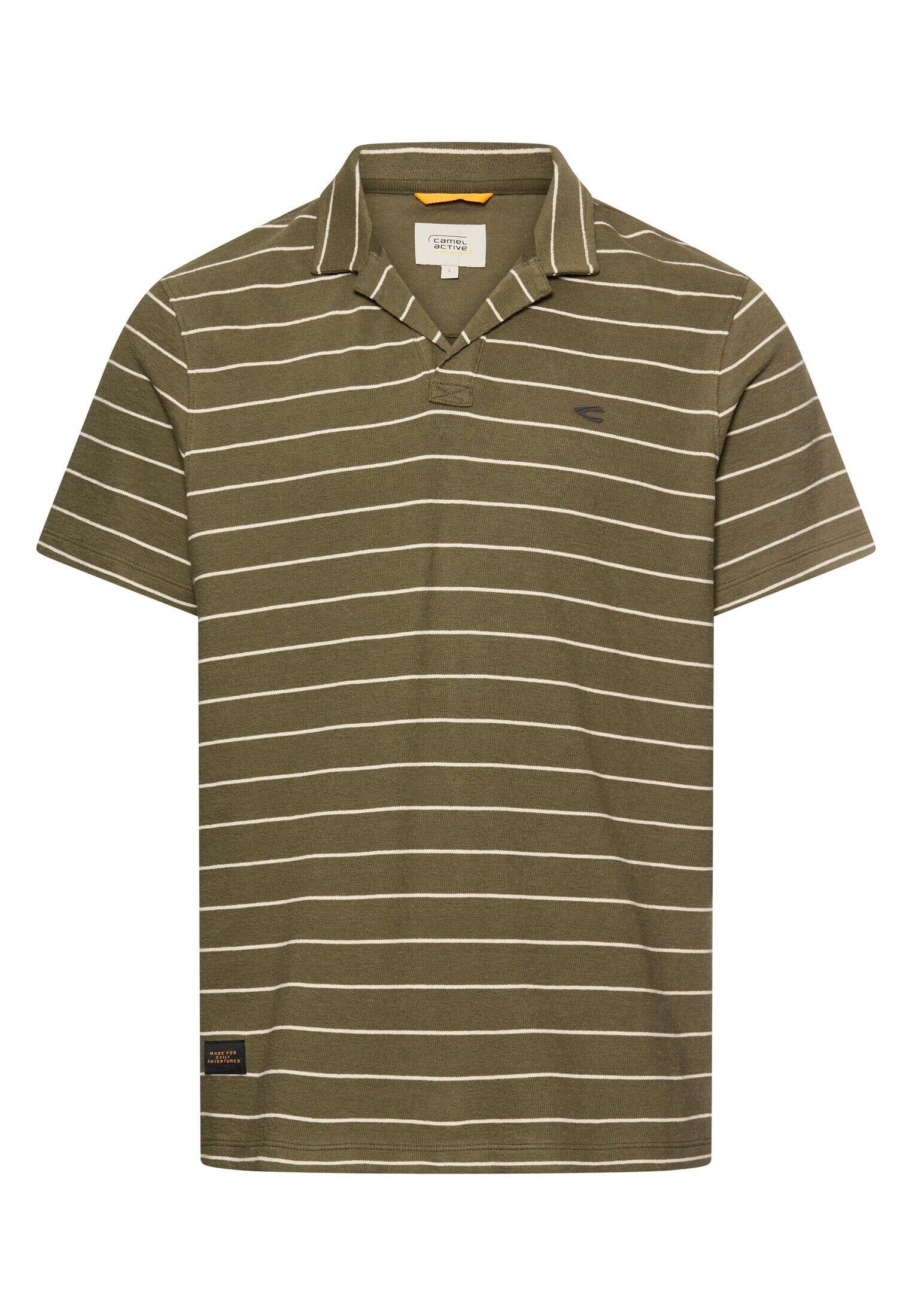 Poloshirt aus Baumwolle - 35-Deep Olive - Khaki
