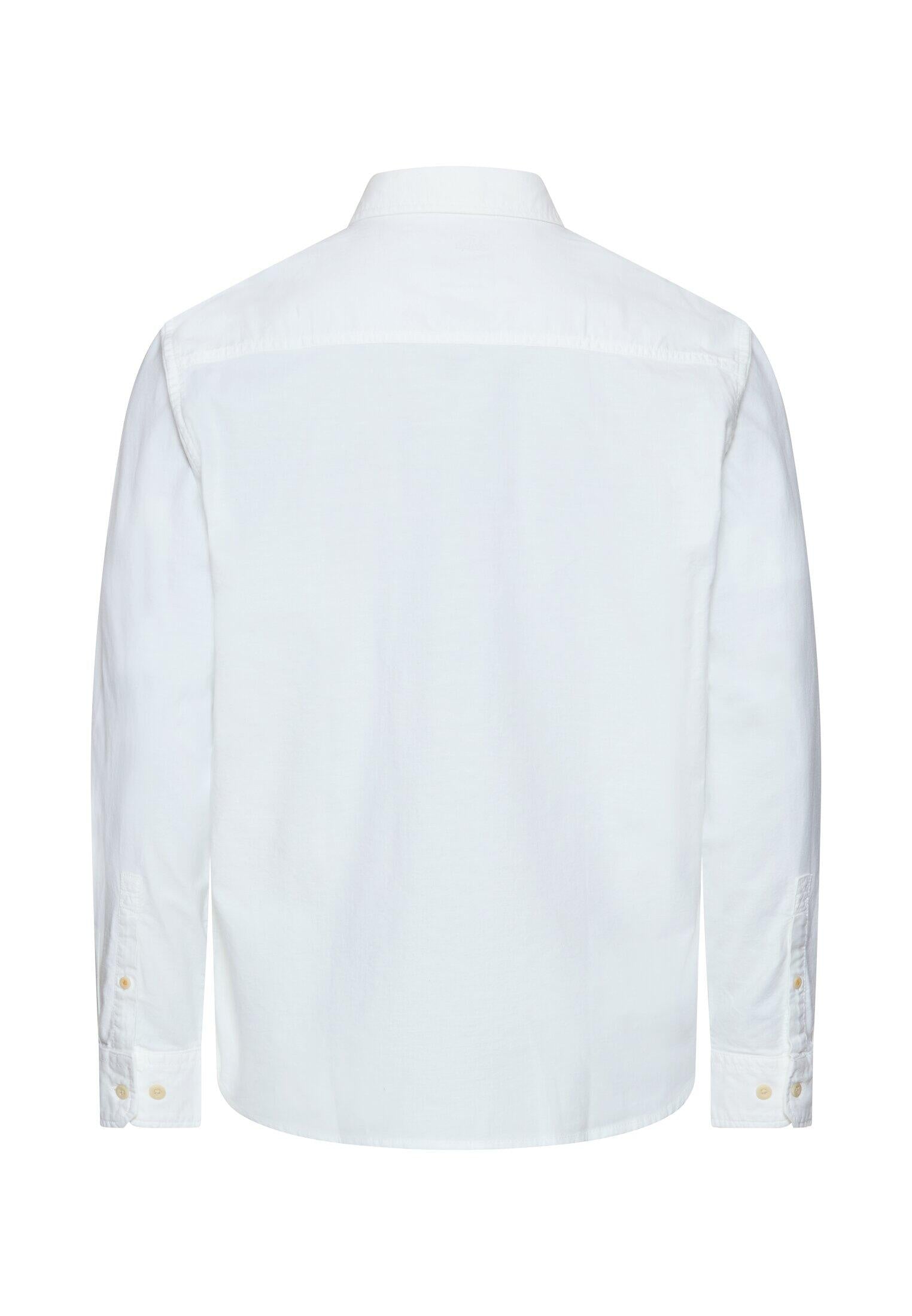 Freizeithemd Regular Fit - 01-White - Weiß