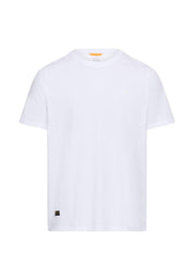 T-Shirt aus Baumwollmix - 01-White - Weiß