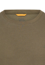T-Shirt aus Baumwollmix - 35-Deep Olive - Khaki