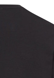 T-Shirt aus Baumwollmix - 88-Asphalt - Schwarz