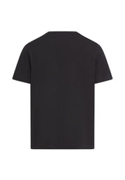 T-Shirt aus Baumwollmix - 88-Asphalt - Schwarz