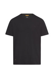 T-Shirt aus Baumwollmix - 88-Asphalt - Schwarz