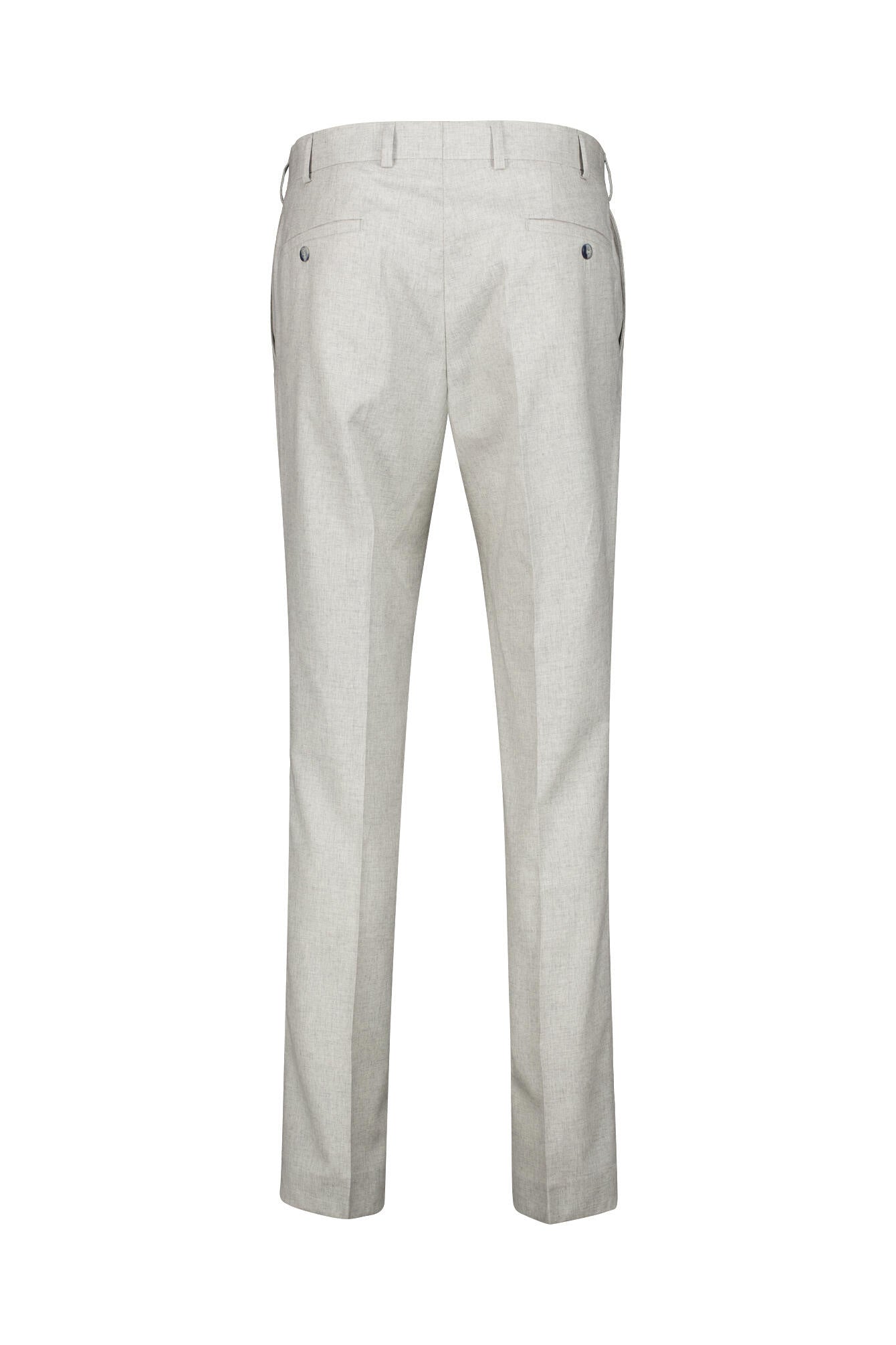 Anzughose - 027-Grau Beige - Grau