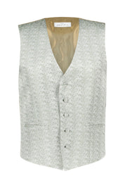 Anzugweste Slim Fit AFTER SIX - 046-Grn Silber gem - Grün