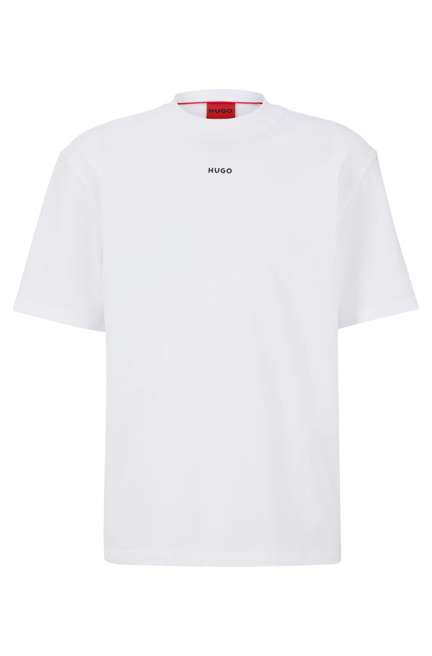 T-Shirt aus Baumwolle - 100-White - Weiß