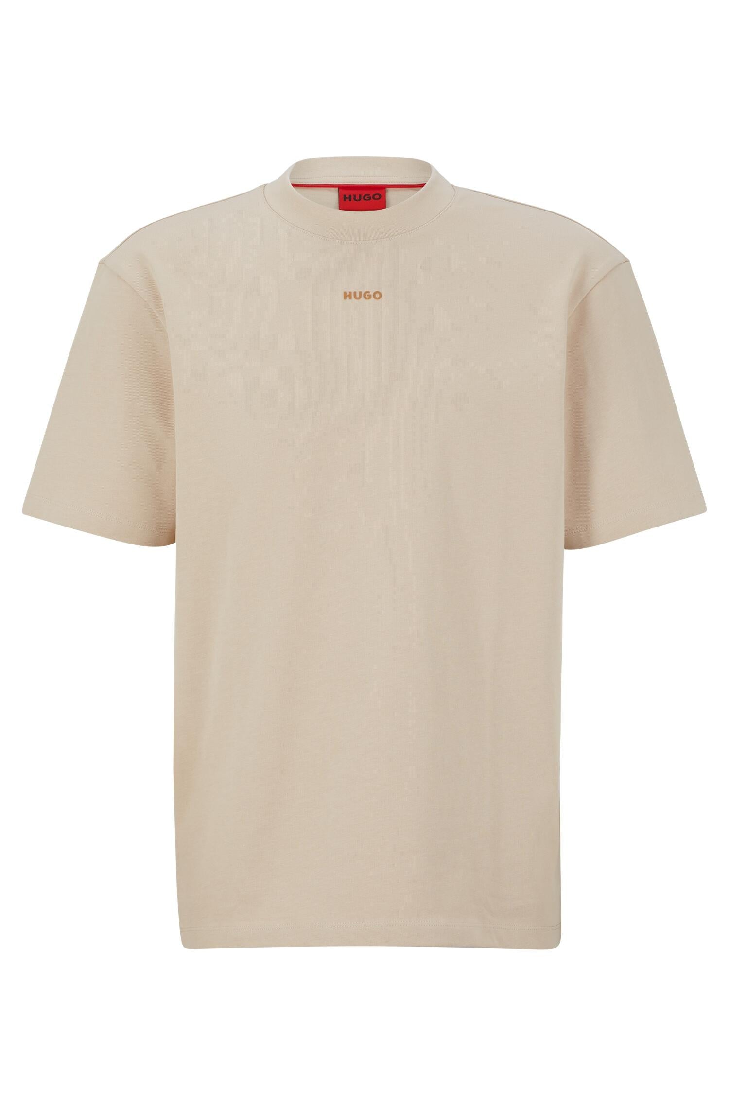 T-Shirt aus Baumwolle - 274-Light Beige - Beige