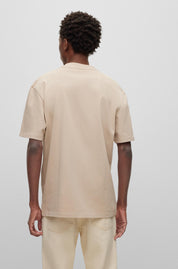 T-Shirt aus Baumwolle - 274-Light Beige - Beige