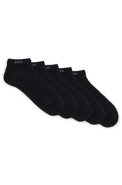 Socken 5er-Pack aus Baumwollmix - 001-Black - Schwarz