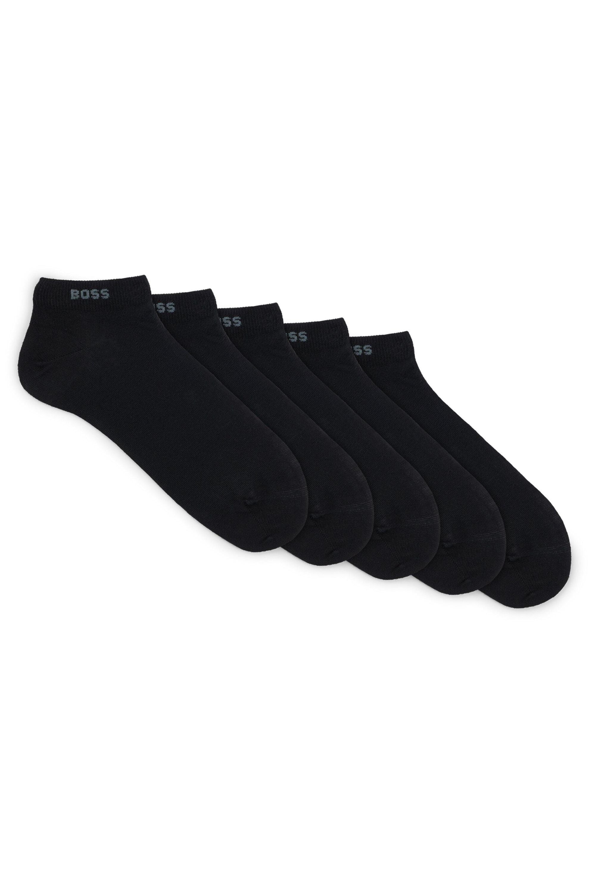 Socken 5er-Pack aus Baumwollmix - 001-Black - Schwarz