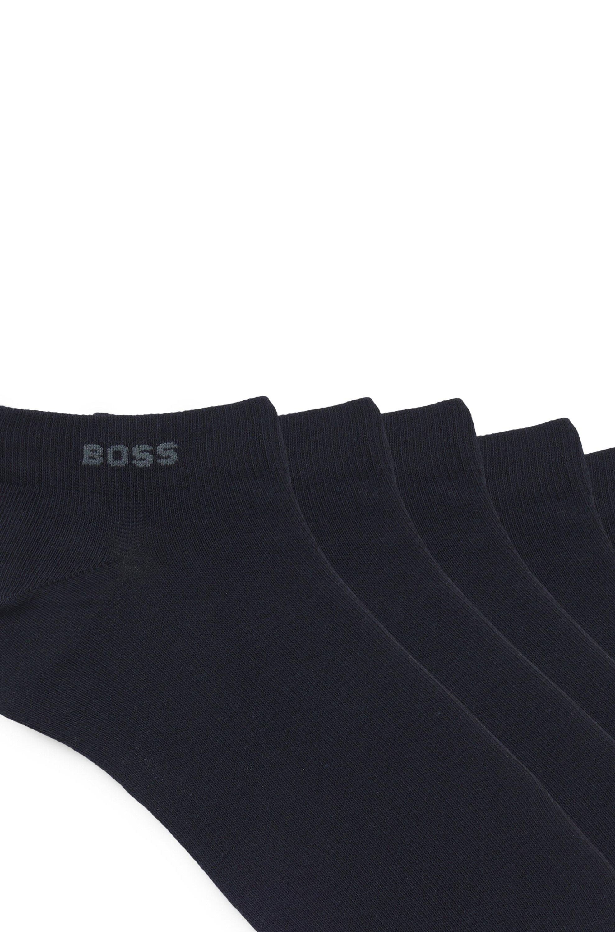 Socken 5er-Pack aus Baumwollmix - 401-Dark Blue - Blau