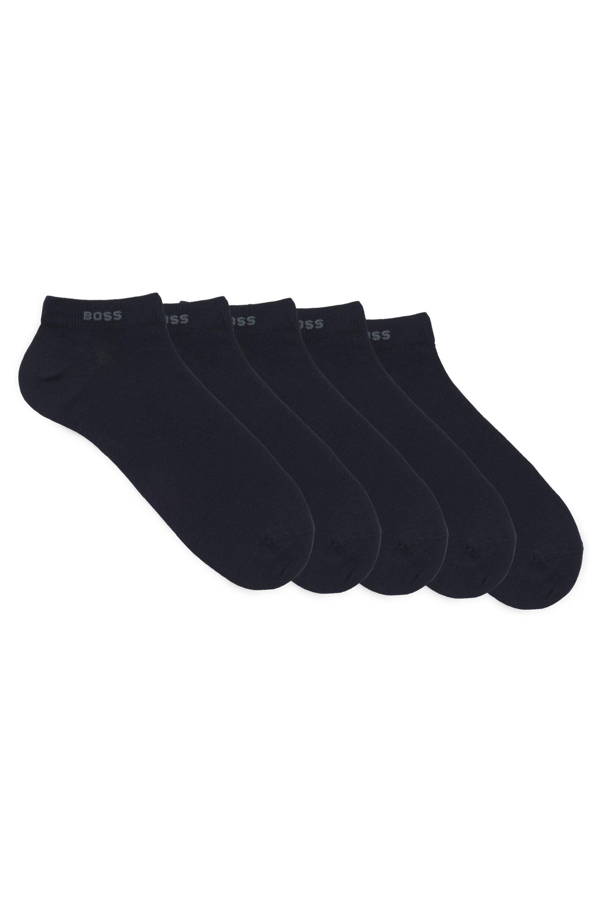 Socken 5er-Pack aus Baumwollmix - 401-Dark Blue - Blau