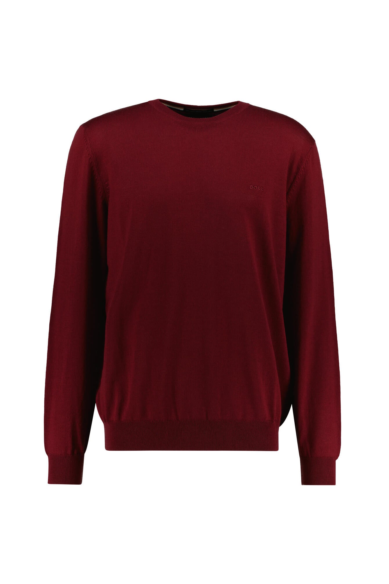 Strickpullover - 602-Dark Red - Rot