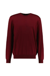Strickpullover - 602-Dark Red - Rot