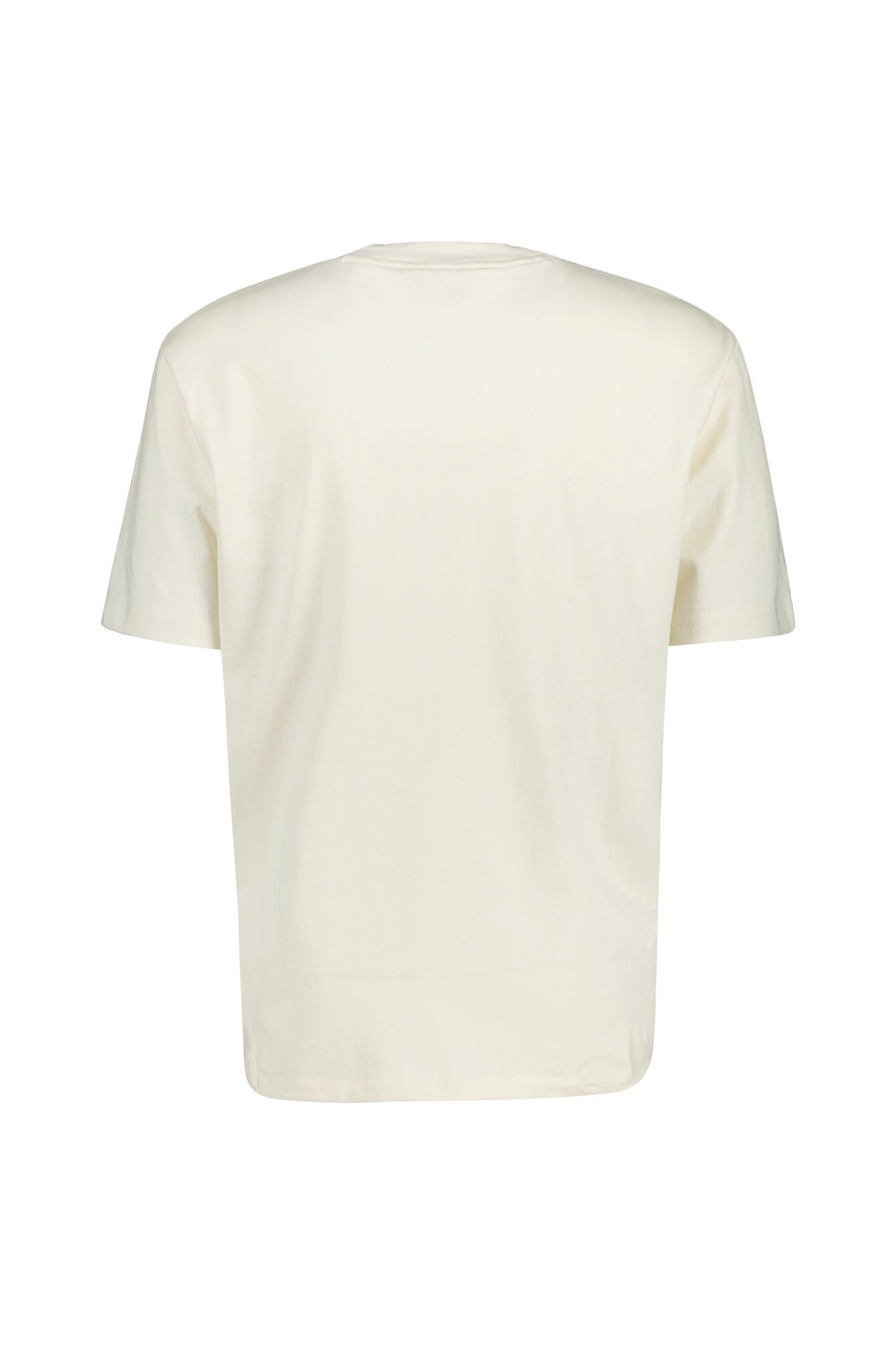 T-Shirt aus Baumwolle - 121-Open White - Creme