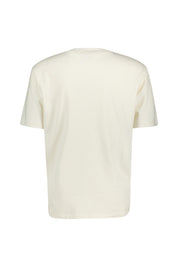 T-Shirt aus Baumwolle - 121-Open White - Creme