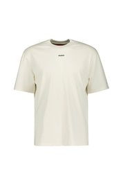 T-Shirt aus Baumwolle - 121-Open White - Creme
