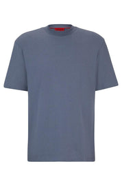 T-Shirt aus Baumwolle - 462-Open Blue - Blau
