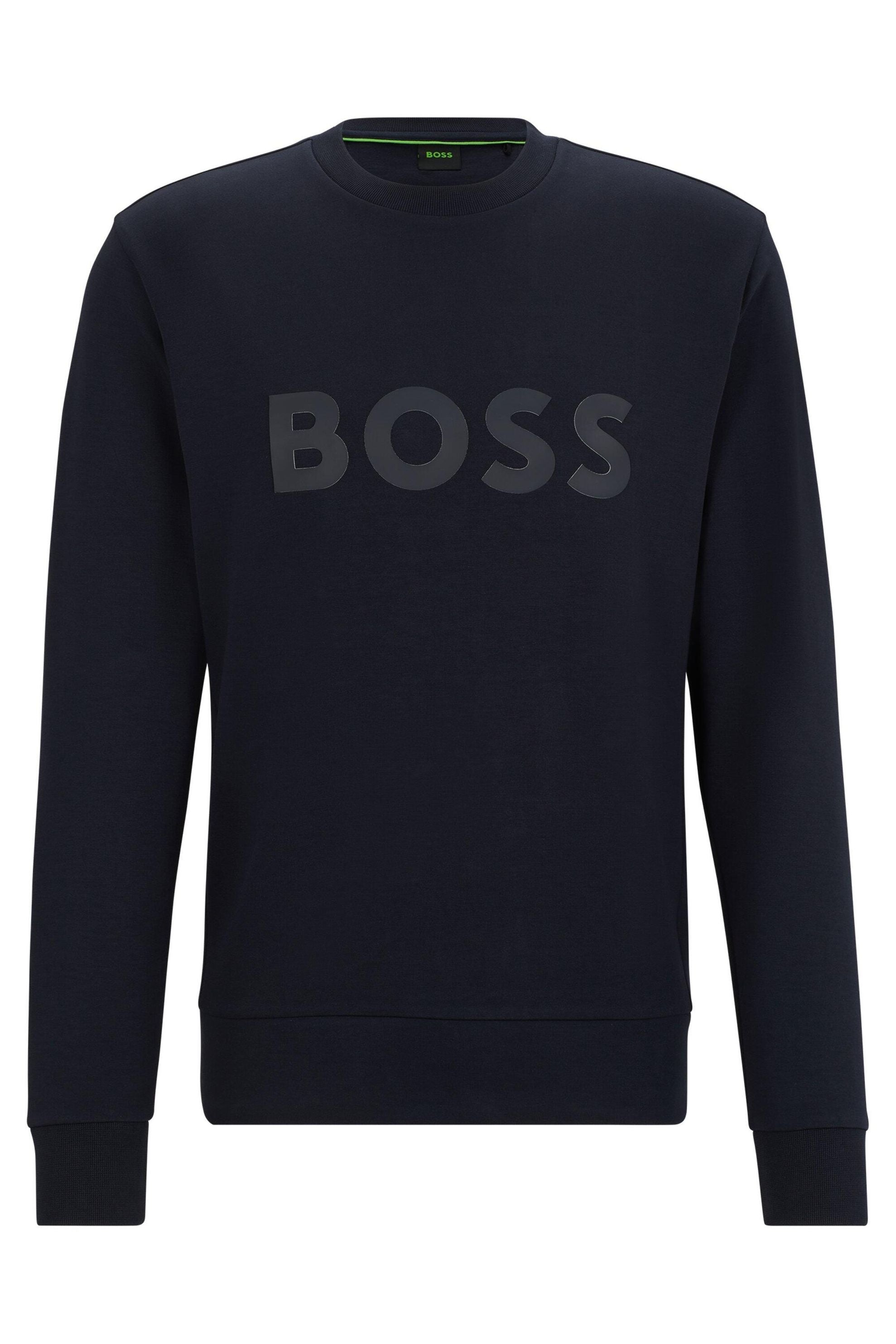 Sweatshirt aus Baumwolle - 402-Dark Blue - Blau
